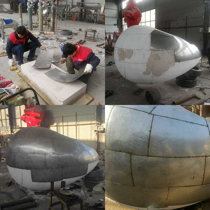 不銹鋼雕塑制作廠家，定制大型不銹鋼雕塑