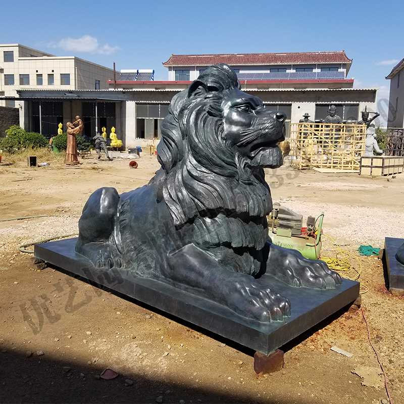 匯豐銅獅子，銅雕塑廠家，歐式銅獅子，銀行銅獅子雕塑