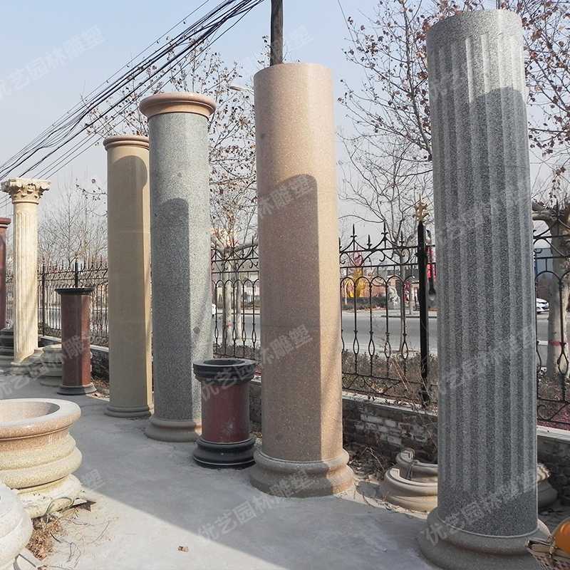 裝飾羅馬柱，石雕羅馬柱