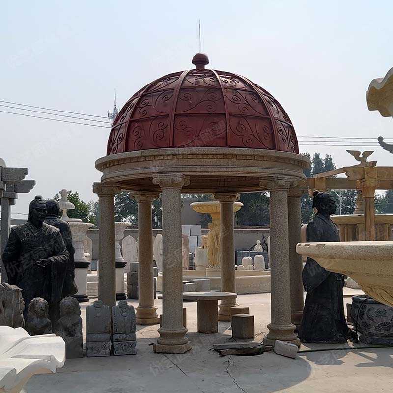 景觀涼亭雕塑，景觀雕塑定制